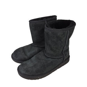 UGG Boots Shoes Womens Sz 6 Black | 1016223 Winter Cold Y2k 2000s
